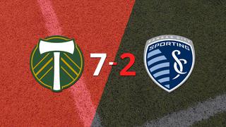 Portland Timbers le pasó por encima a Sporting Kansas City con doblete de Sebastián Blanco