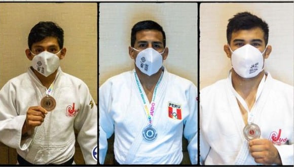 Judocas peruanos ganaron medalla en el Campeonato Panamericano Guadalajara 2021. (Foto: Confederación Panamericana de Judo)