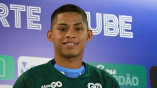Se puso la camiseta: Kevin Quevedo fue presentado en Goiás como nuevo ‘esmeraldino’
