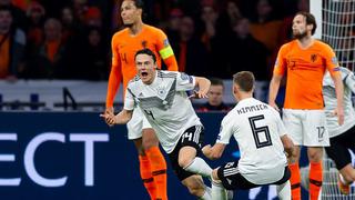 ¡Al último minuto! Holanda perdió 3-2 ante Alemania por las Eliminatorias Eurocopa 2020