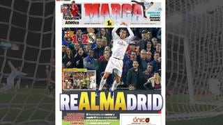 Barcelona vs. Real Madrid: las mejores portadas que dejó el Clásico