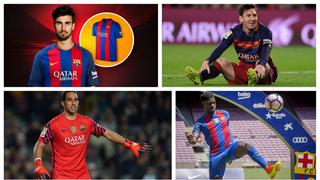 Así formaría el Barcelona en el 2016-2017 con sus cuatro nuevos fichajes