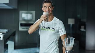 Cristiano Ronaldo presentó su nueva bebida deportiva