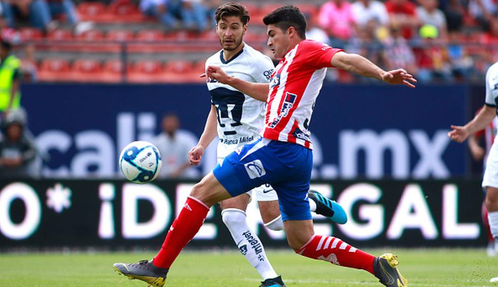 Sigue el Pumas vs. Atlético San Luis EN VIVO desde Estadio Alfonso Lastras: Apertura 2019 Liga MX vía ESPN. (Getty)