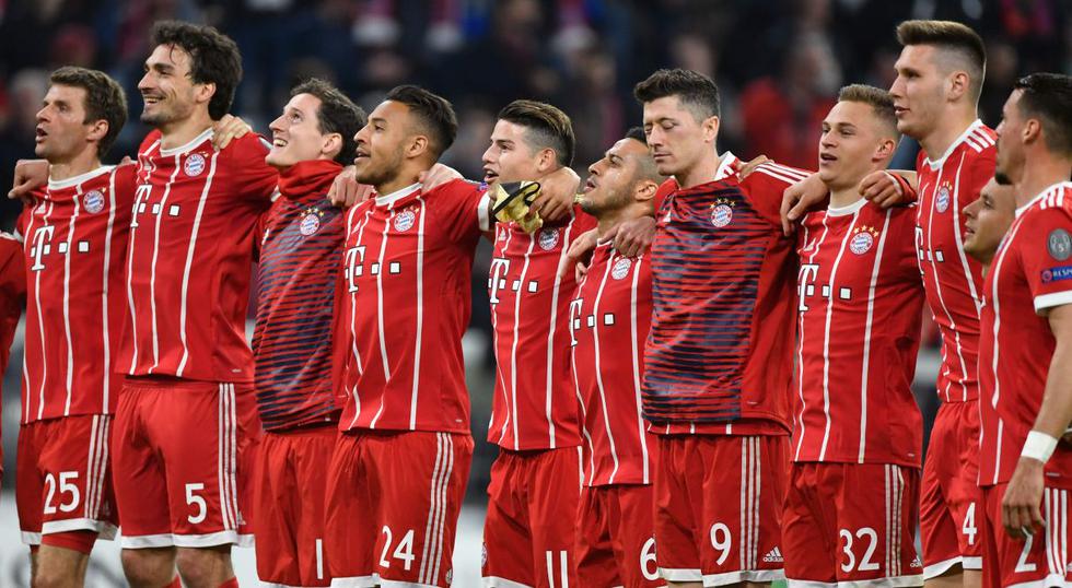 Bayern Munich clasificó a las semifinales de la Champions League. (AFP)