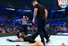 Le golpeó la cabeza: el 'Rey’ Corbin atacó con su cetro a Roman Reigns en SmackDown [VIDEO]