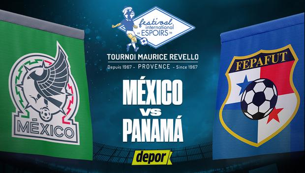 Mira la transmisión de México vs. Panamá por la final del Torneo Maurice Revello | Foto: Depor