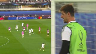 Travesaño y adentro: el golazo de Kroos a Courtois un día antes de la Supercopa de Europa [VIDEO]