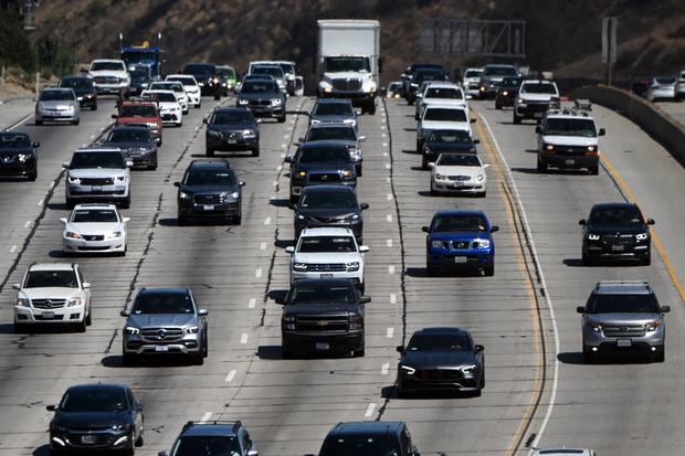 Vista de una carretera de California (Foto: AFP)