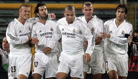 Real Madrid llegó a la cima de la fama cuando tuvo en su equipo a los llamados 'galácticos'. Ronaldo, Beckham, Figo, Zidane y Raúl eran los que más llamaban la atención. (Foto: Getty)