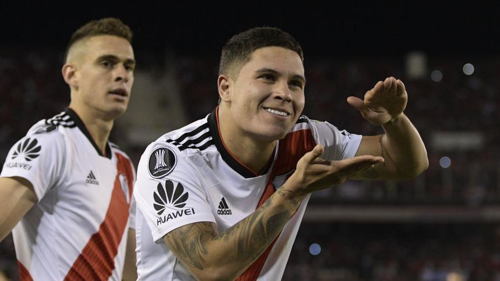 River Plate venció 3-1 a Independiente y clasificó a las semifinales de Copa Libertadores 2018. (AFP)