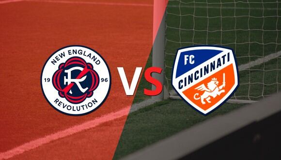Vibrante 2-2 entre New England Revolution y FC Cincinnati