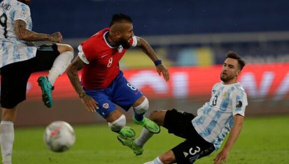Argentina igualó 1-1 con Chile en su debut por la Copa América 2021. (Foto: Twitter)