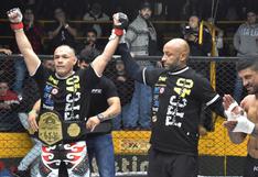 ¡Con un tremendo KO! Jackson Mora venció a Martín Otaviano y recuperó el título de peso mediano en el FFC 40 [VIDEO]