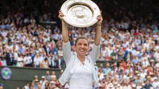 Simona Halep, campeona de Wimbledon: “Estoy muy triste de que el torneo no se vaya a disputar este año"