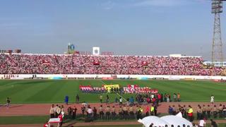 Selección Peruana: así se cantó el Himno Nacional en el estadio Mansiche (VIDEO)