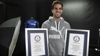 ¡Qué lujo! Cesc Fábregas entró en los Récords Guinness por sus asistencias en la Premier League