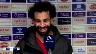Gran carcajada: la reacción de Salah cuando le preguntaron sobre Messi y el Balón de Oro [VIDEO]