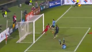 Se hizo presente el ‘Matador’: gol de Cavani para el 1-0 en Uruguay vs. Panamá [VIDEO]