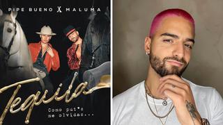 Maluma anuncia su nueva canción ‘Tequila’ junto a Pipe Bueno 