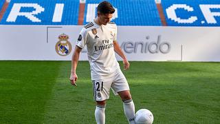 Le pasa a pocos: el terrible fail de la presentación de Brahim Díaz con el Real Madrid