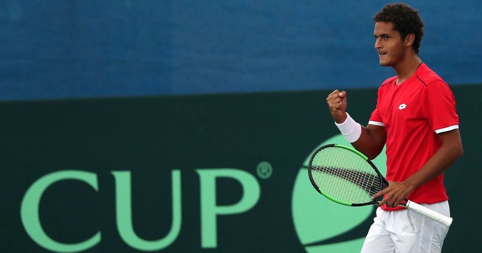 Juan Pablo Varillas iniciará la serie contra el suizo Sandro Ehrat el viernes por la Copa Davis. (EFE)