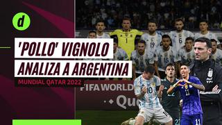 Sebastián Vignolo: “Argentina llega muy bien, Messi está bien, así que tenemos mucha fe” 