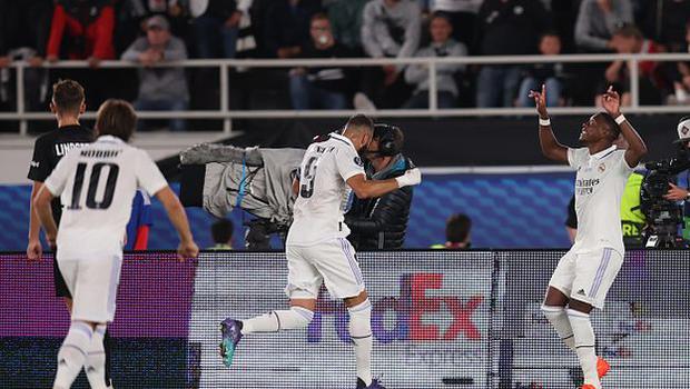 Real Madrid vs. Eintracht Frankfurt en Filancia por la Supercopa de Europa. (Foto: Getty Images)