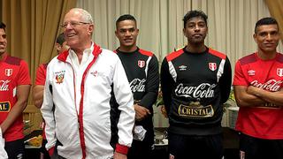 Selección Peruana recibió visita del Presidente Pedro Pablo Kuczynski