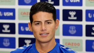 Las primeras palabras de James Rodríguez como futbolista del Everton