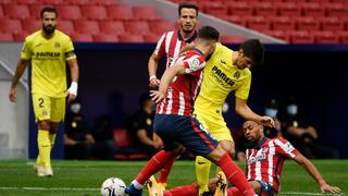 Atlético de Madrid y Villarreal empataron 0-0 por la fecha 5 de LaLiga Santander 2020