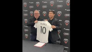 Es oficial: Edison Flores fue presentado como nuevo refuerzo de DC United [VIDEO]