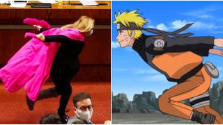 Una cosa de locos: diputada de Chile corrió como Naruto para celebrar una nueva reforma de ley 