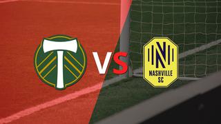 Portland Timbers y Nashville SC empatan 1-1 y se van a los vestuarios