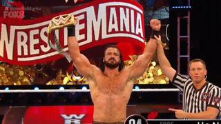 ¡Inicio su reinado! Drew McIntyre venció a Big Show luego del combate estelar de WrestleMania 36 [VIDEO]