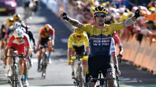¡Golpe de autoridad! Primoz Roglic se quedó con la Etapa 4 del Tour de Francia 2020 en Orcieres Merlette