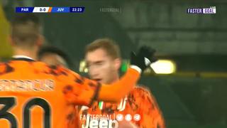 ¡Apareció el sueco! Kulusevski abrió el marcador para Juventus vs. Parma [VIDEO]