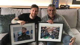 ‘Chiqui’ Tapia deseó pronta recuperación a Lionel Messi tras el positivo de COVID-19