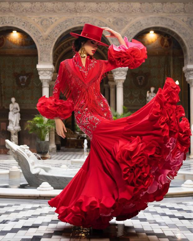 A la Miss Mundo España, Paula Pérez, le gusta la danza y baila flamenco (Foto:  Paula Pérez/Instagram)