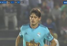 Hay partido en Matute: Omar Merlo descontó para Sporting Cristal con un buen gol de cabeza en Matute [VIDEO]