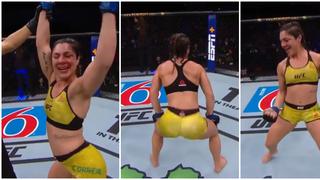 Con bailecito incluido: la singular celebración de Bethe Correia tras ganar en el UFC México [VIDEO]