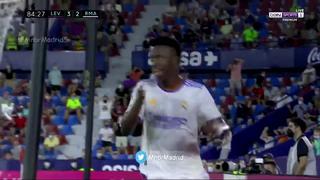 Vinicius salva el empate: el brasileño anotó el 3-3 en el Real Madrid vs. Levante [VIDEO]