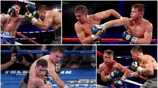 Una verdadera pelea: revive los mejores momentos del 'Canelo' vs. Golovkin en Las Vegas [FOTOS]