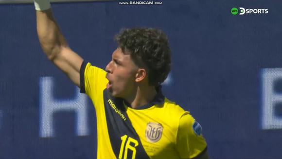 Jeremy Sarmiento marcó el 1-0 de Ecuador sobre Venezuela. (Video: DSports)