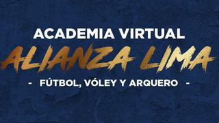 Alianza Lima inició su academia virtual y ya puedes entrenar desde casa