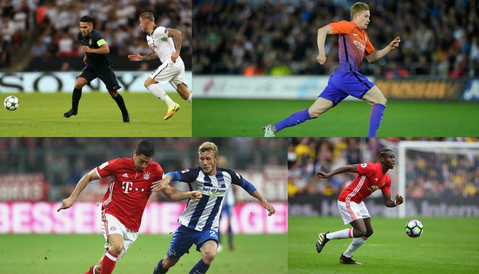 La evolución de los jugadores en FIFA 17. (Fotos: Getty Images)
