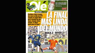 Todo es Boca vs. River: las portadas de los medios argentinos por el partidazo en La Bombonera [FOTOS]