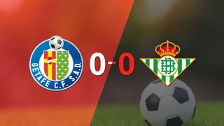 Getafe y Betis empataron sin goles