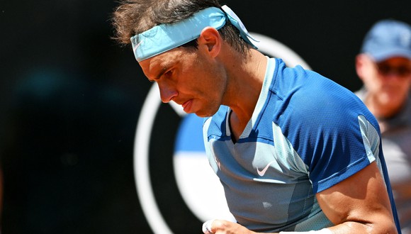 Rafael Nadal avanzó a octavos de final del ATP Masters 1000 de Roma. (Foto: EFE)