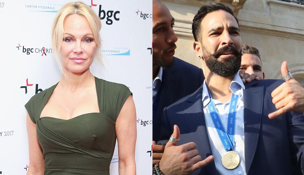 Pamela Anderson terminó su relación con Adil Rami y lo acusó de torturarla emocional y físicamente. (Foto: AFP/Instagram)